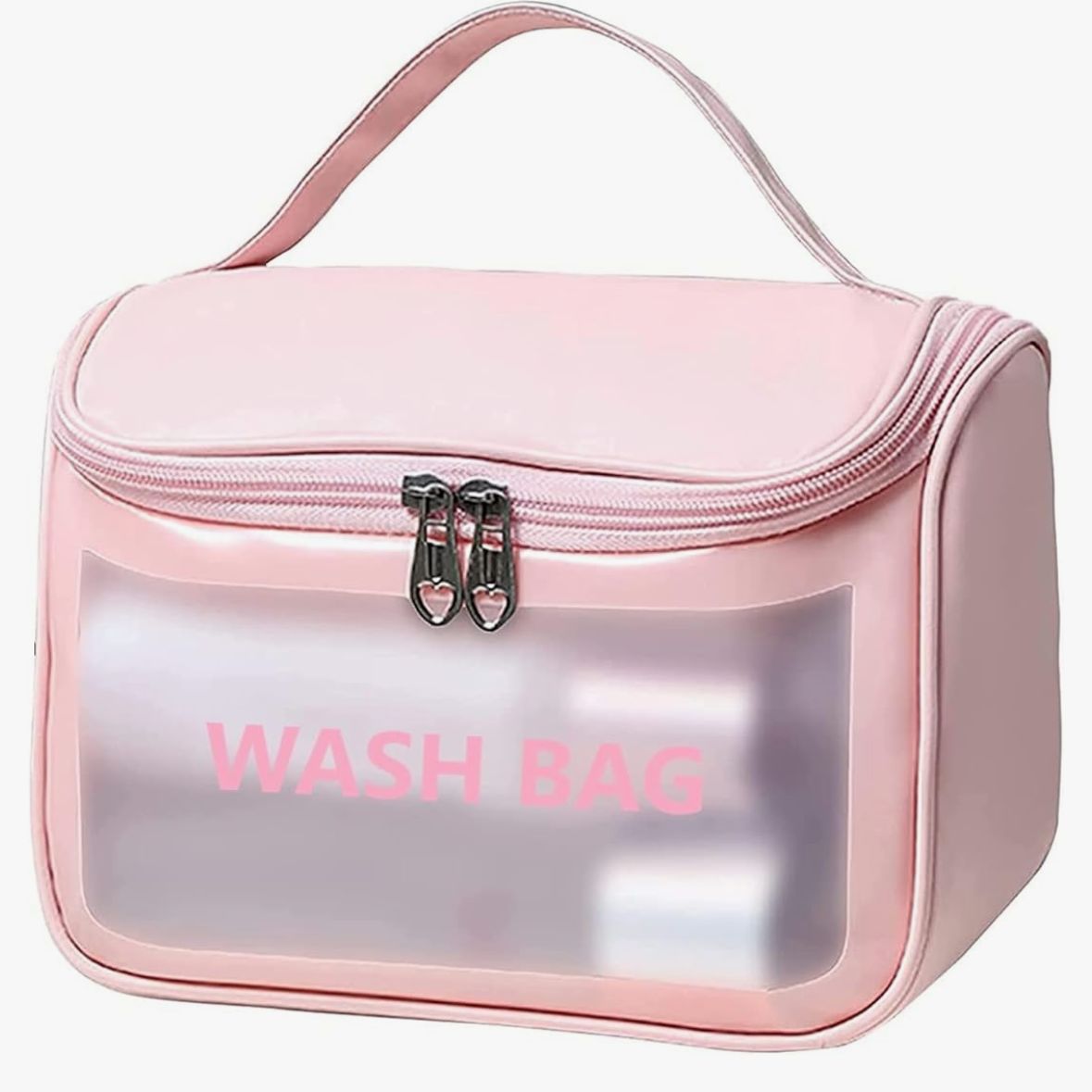 High-Capacity Waterproof Travel Washbag with Hook