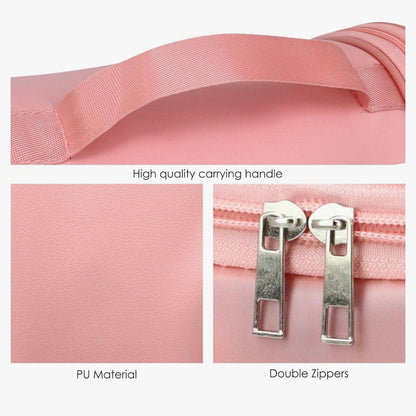 High-Capacity Waterproof Travel Washbag with Hook