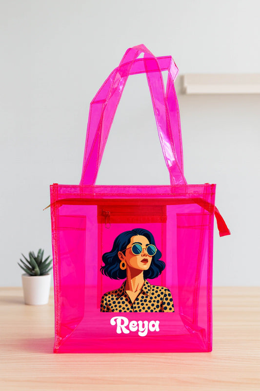 Personalized Jelly Tote Bags