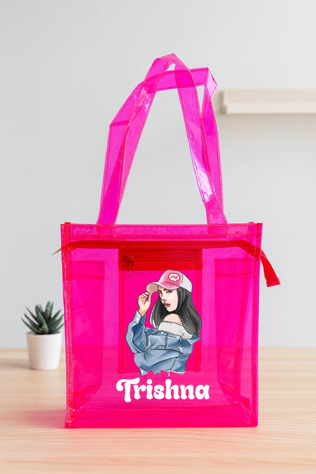 Personalized Jelly Tote Bags