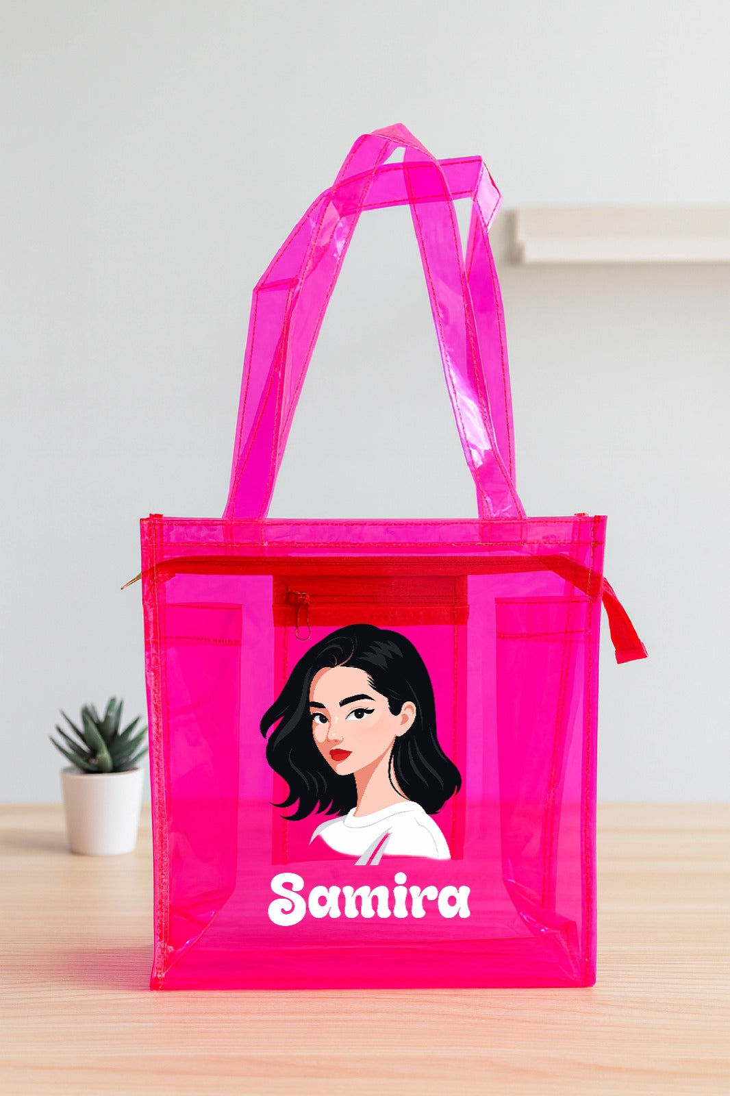 Personalized Jelly Tote Bags