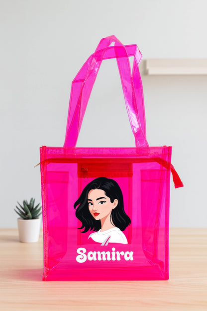 Personalized Jelly Tote Bags