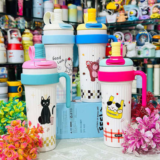 750ml Insulated Stainless Steel Tumbler with Grab Handle