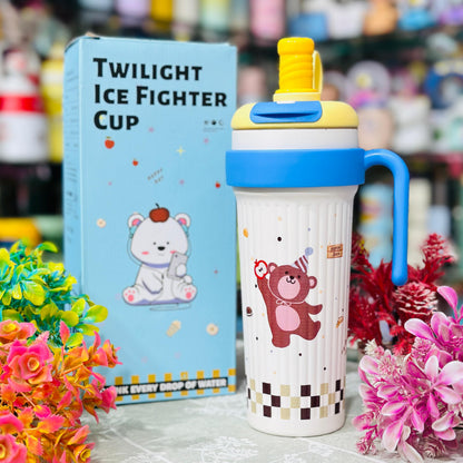 750ml Insulated Stainless Steel Tumbler with Grab Handle