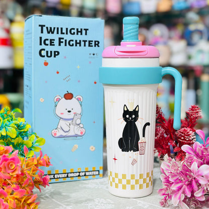 750ml Insulated Stainless Steel Tumbler with Grab Handle