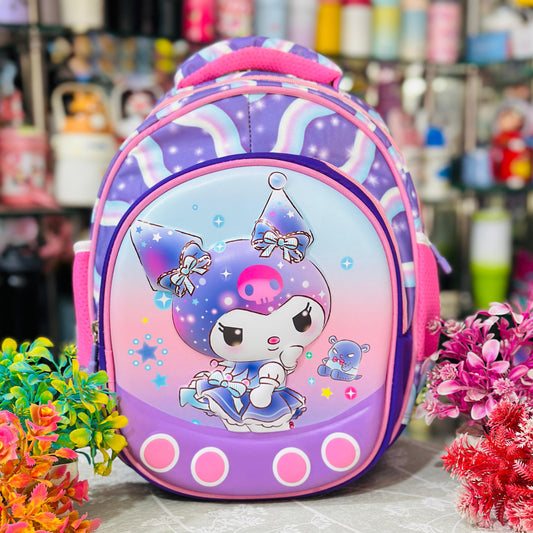 14 Inch Hardshell Backpack | Waterproof School Bag with 3 Zippers