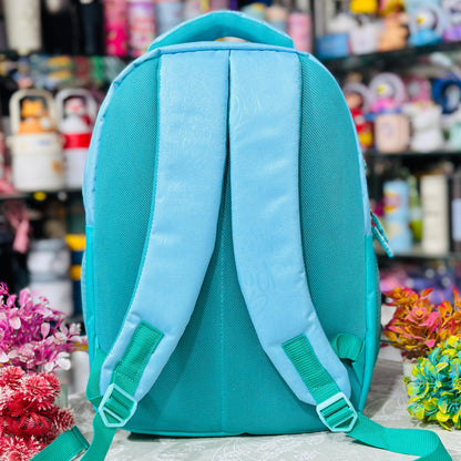 17 Inch Premium Backpack | 4 Zipper Waterproof School Bag with Cushion Support