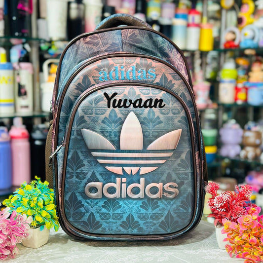 18 Inch Jumbo Backpack | 4 Zipper Waterproof Bag with Hardshell Front
