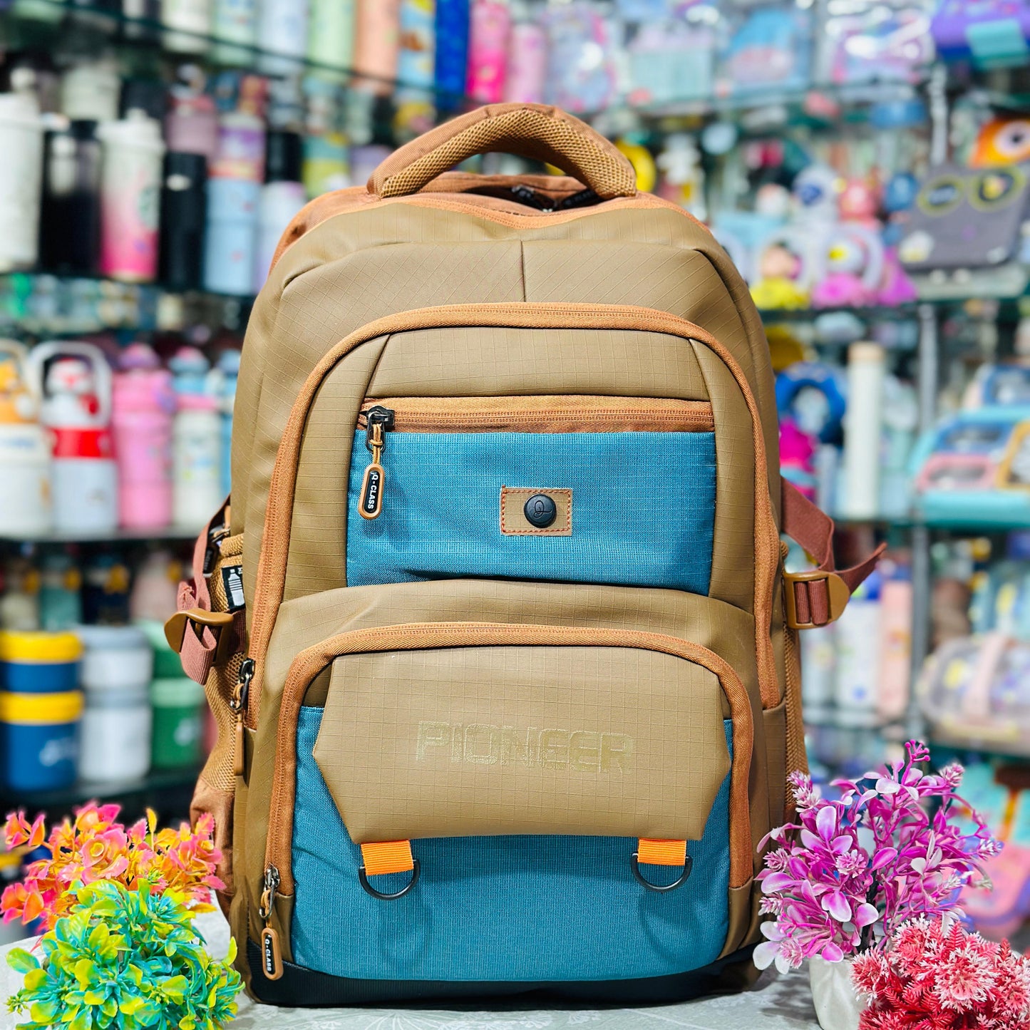 20 Inch Jumbo Backpack | 6 Zipper Premium Waterproof School Bag
