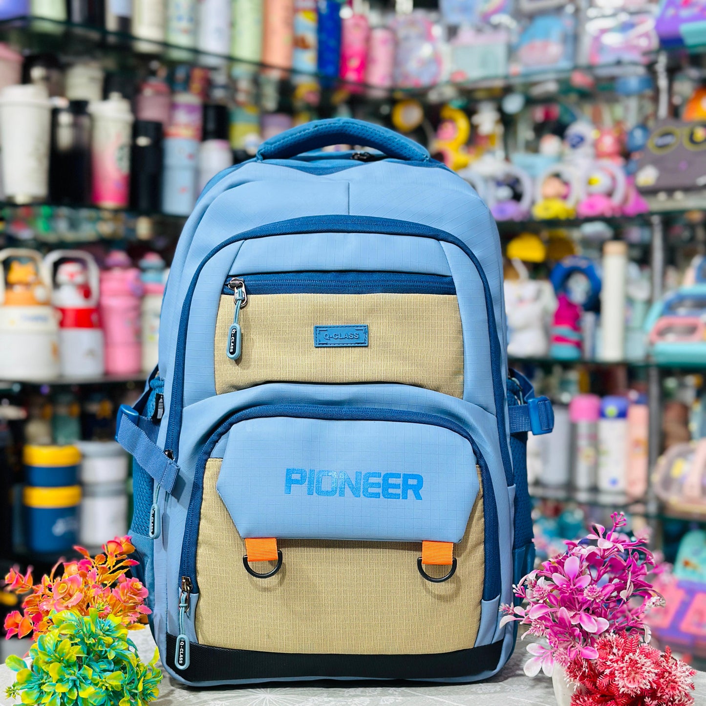 20 Inch Jumbo Backpack | 6 Zipper Premium Waterproof School Bag