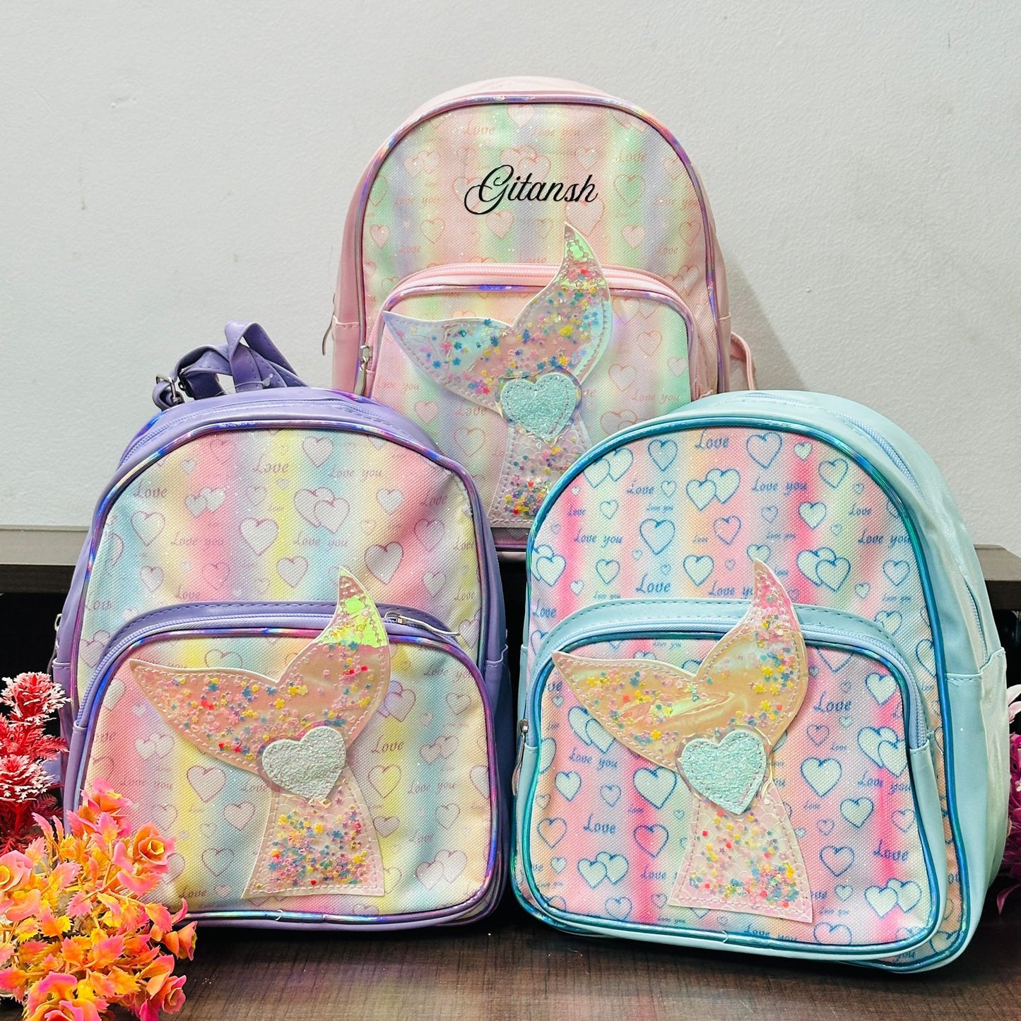 Mermaid Theme Picnic Bag