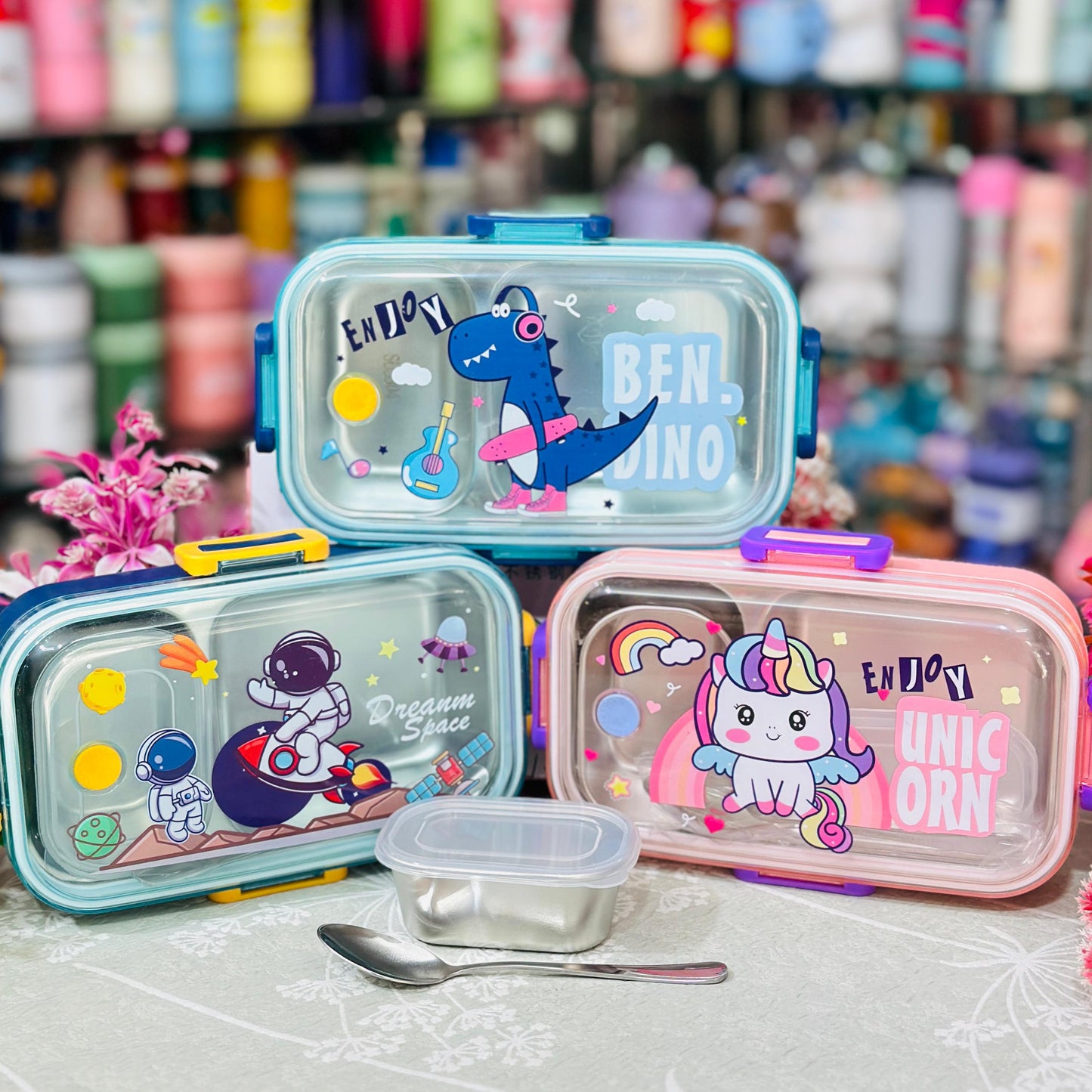 Premium 2-Grid 304 Stainless Steel Lunch Box