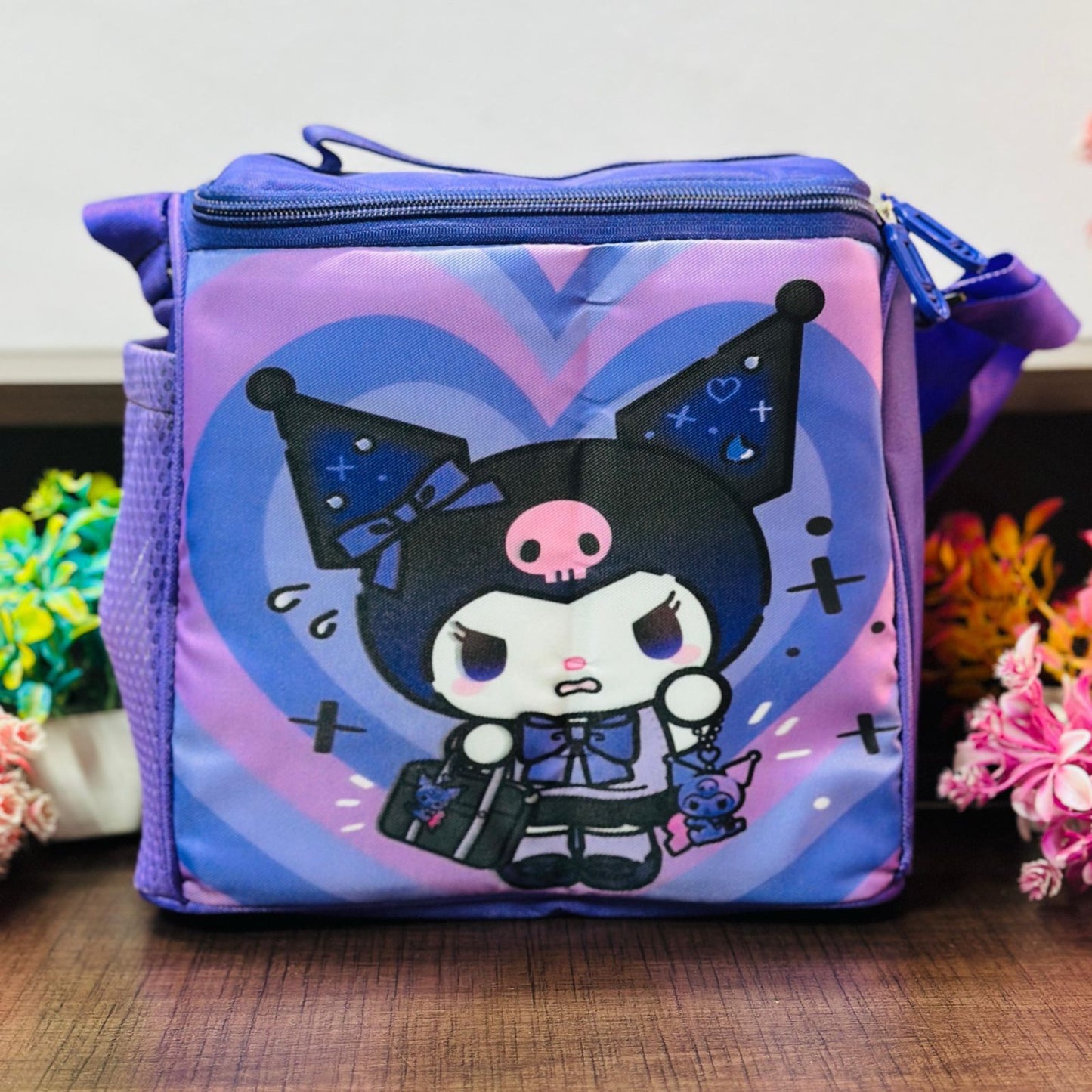 Insulated Lunch Bag | Spacious Washable Lunch Carrier with Sling Belt