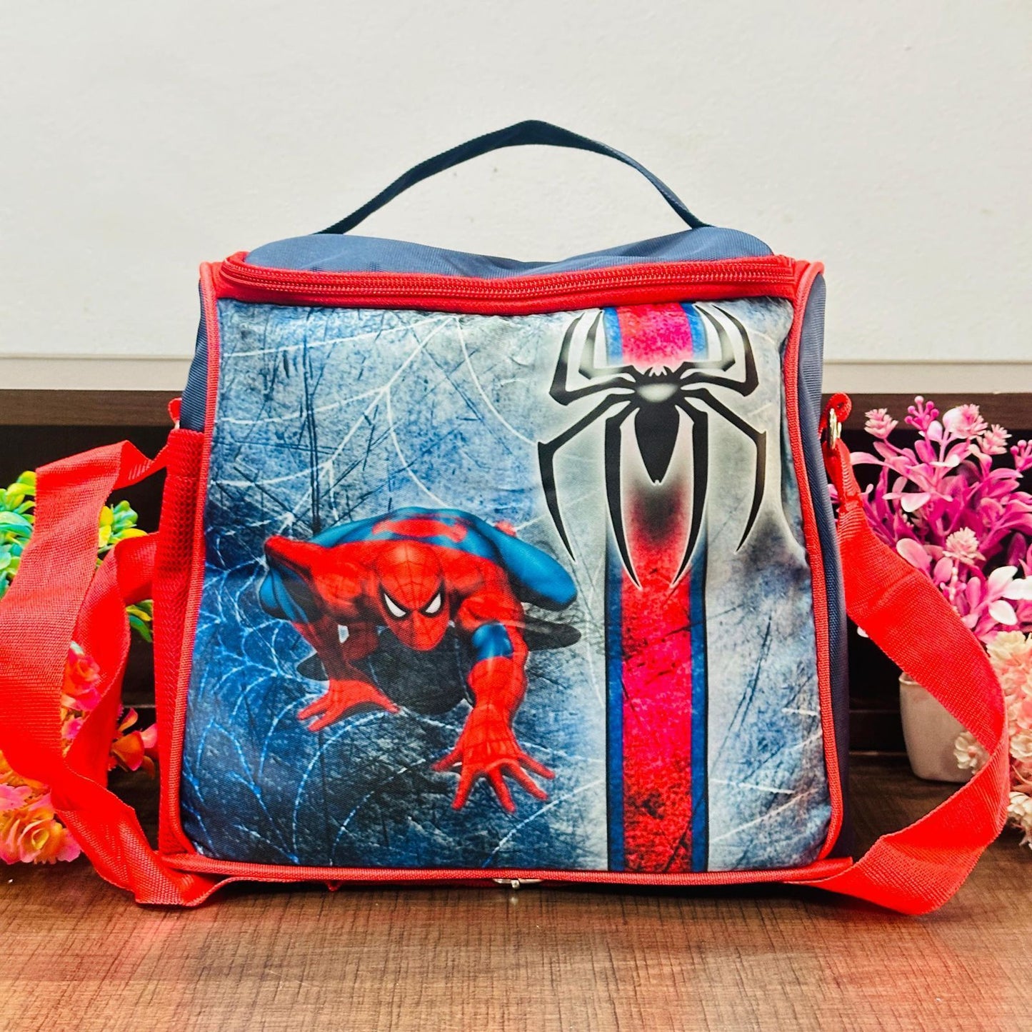 Insulated Lunch Bag | Spacious Washable Lunch Carrier with Sling Belt