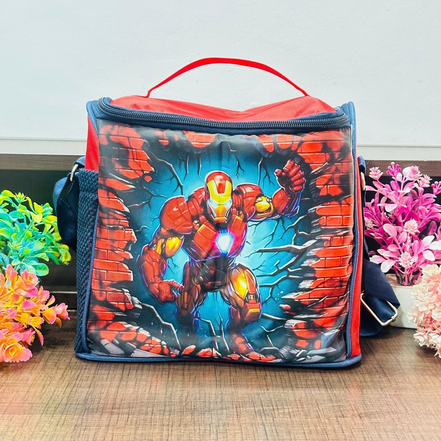 Insulated Lunch Bag | Spacious Washable Lunch Carrier with Sling Belt