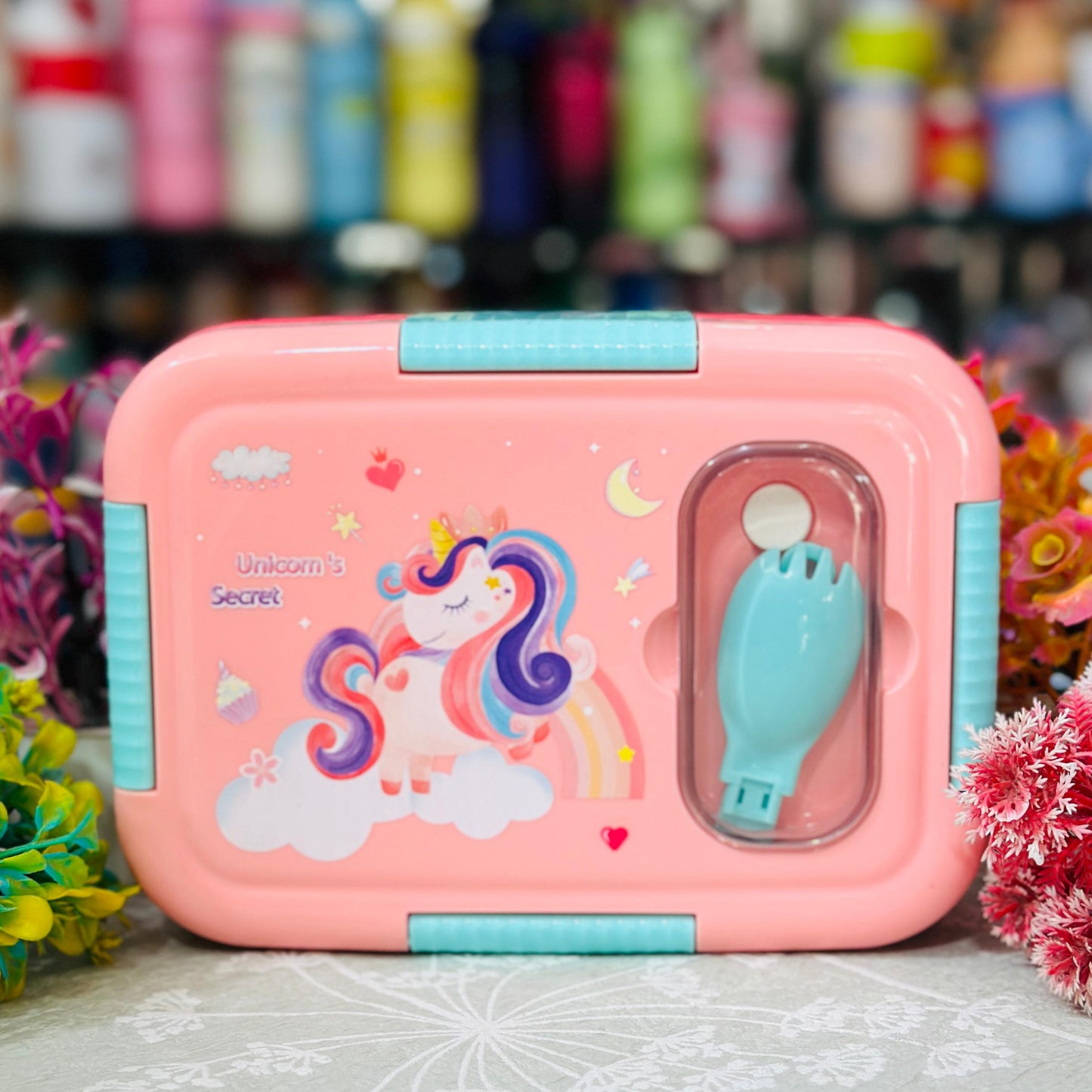 100% Leak-Proof 3-Grid Insulated Stainless Steel Lunch Box