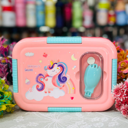100% Leak-Proof 3-Grid Insulated Stainless Steel Lunch Box