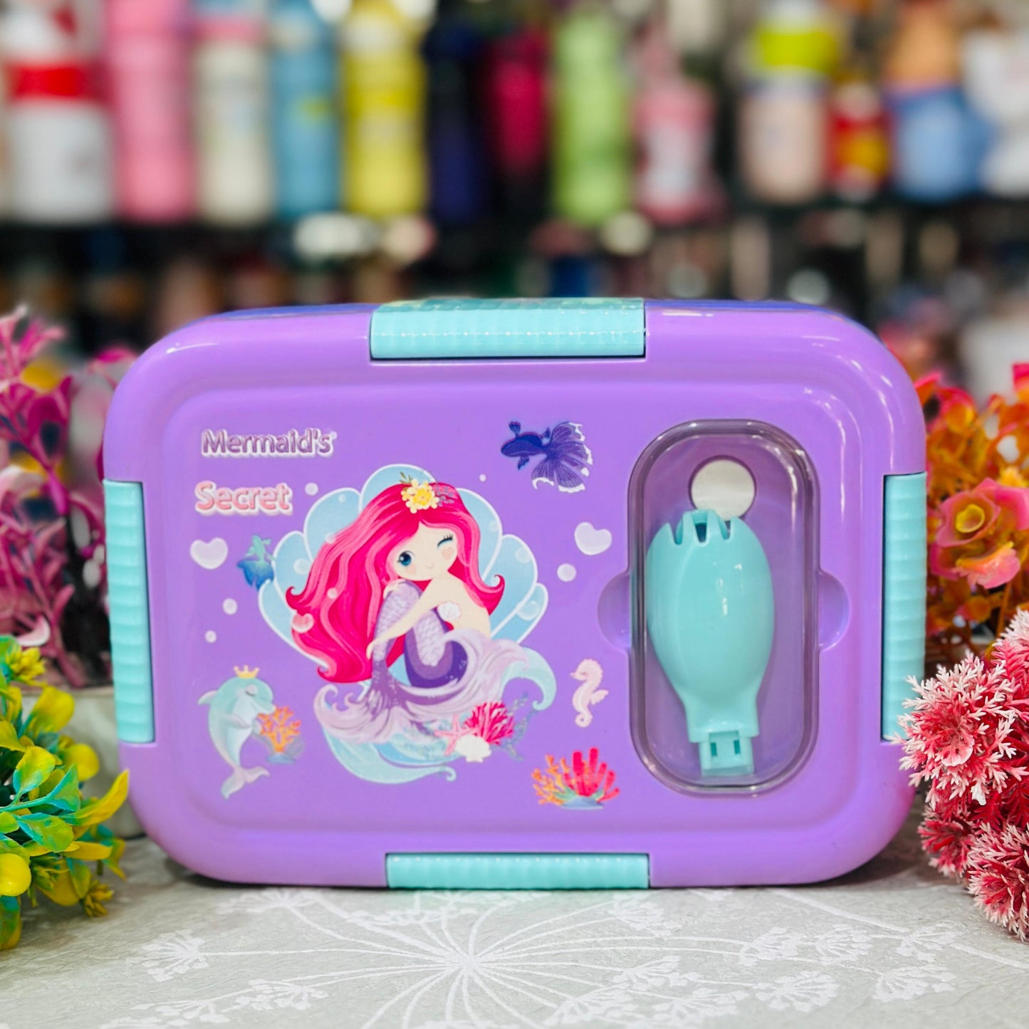 100% Leak-Proof 3-Grid Insulated Stainless Steel Lunch Box