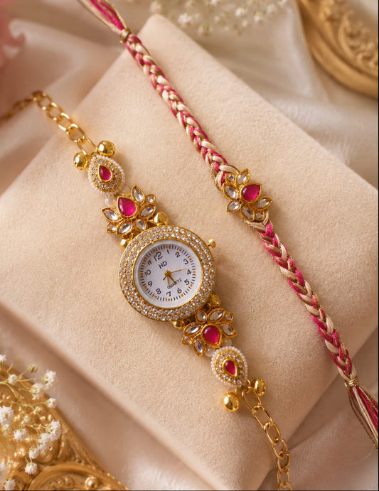 Ethnic Bhai Bhabhi Rakhi Pair