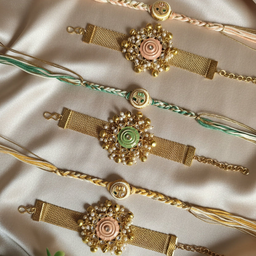 Exclusive Bhai Bhabhi Rakhi Set
