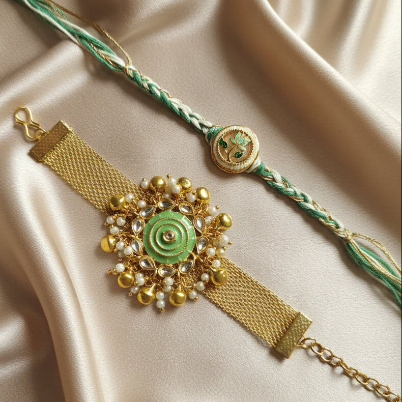 Exclusive Bhai Bhabhi Rakhi Set