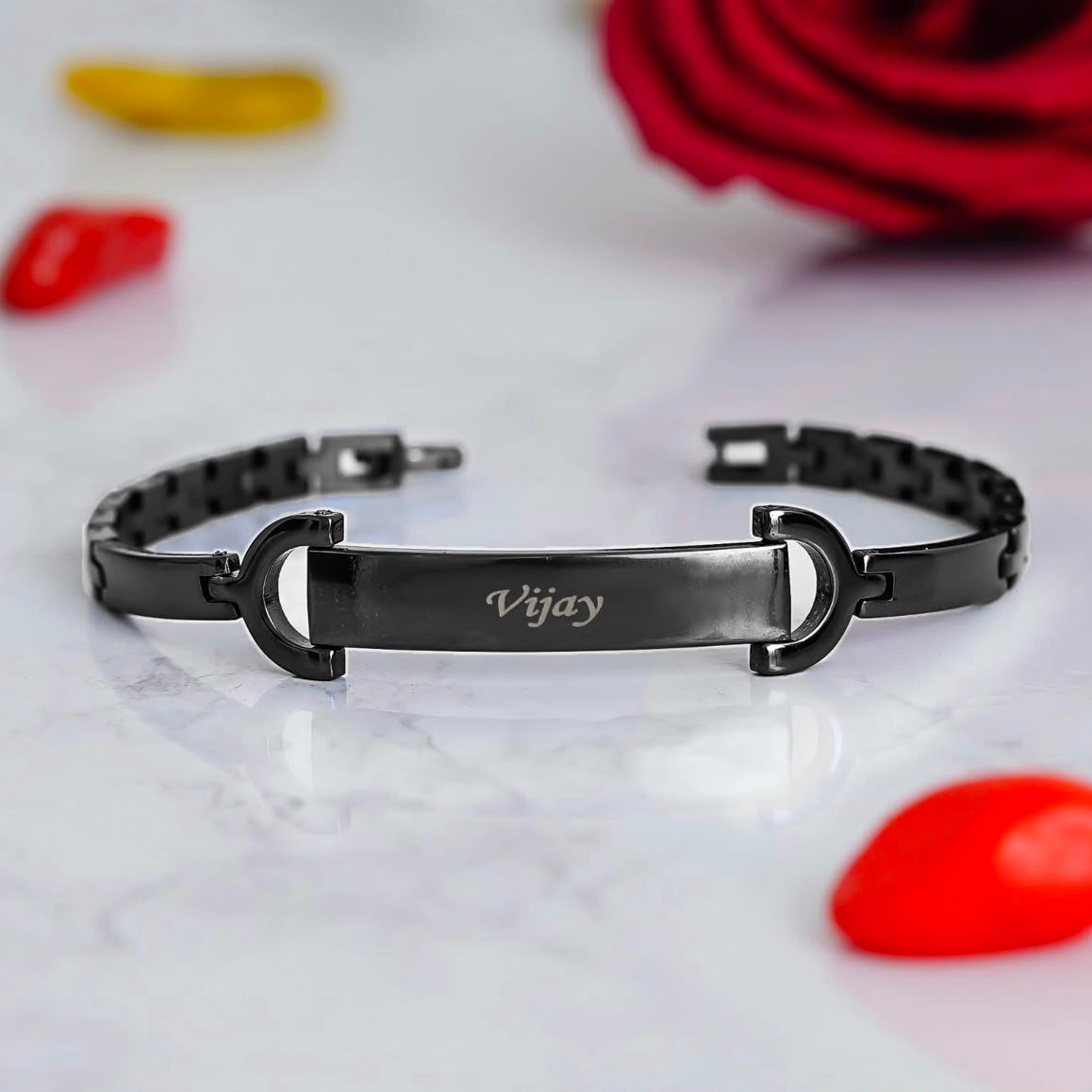 Personalised Brass Bracelet