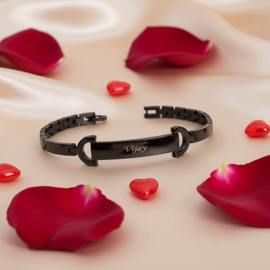 Personalised Brass Bracelet