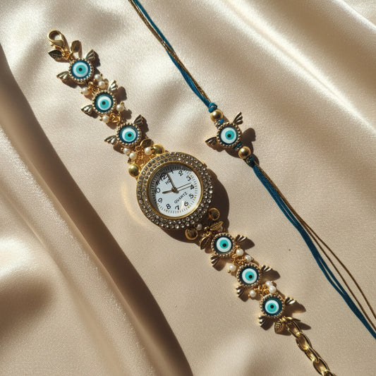 Evil Eye Couple Rakhi