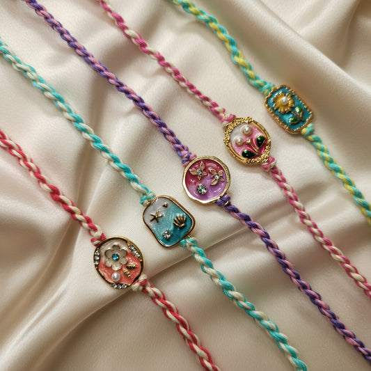 Enamel Designer Rakhis