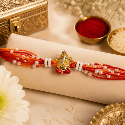 Ganpati Bappa Designer Rakhi