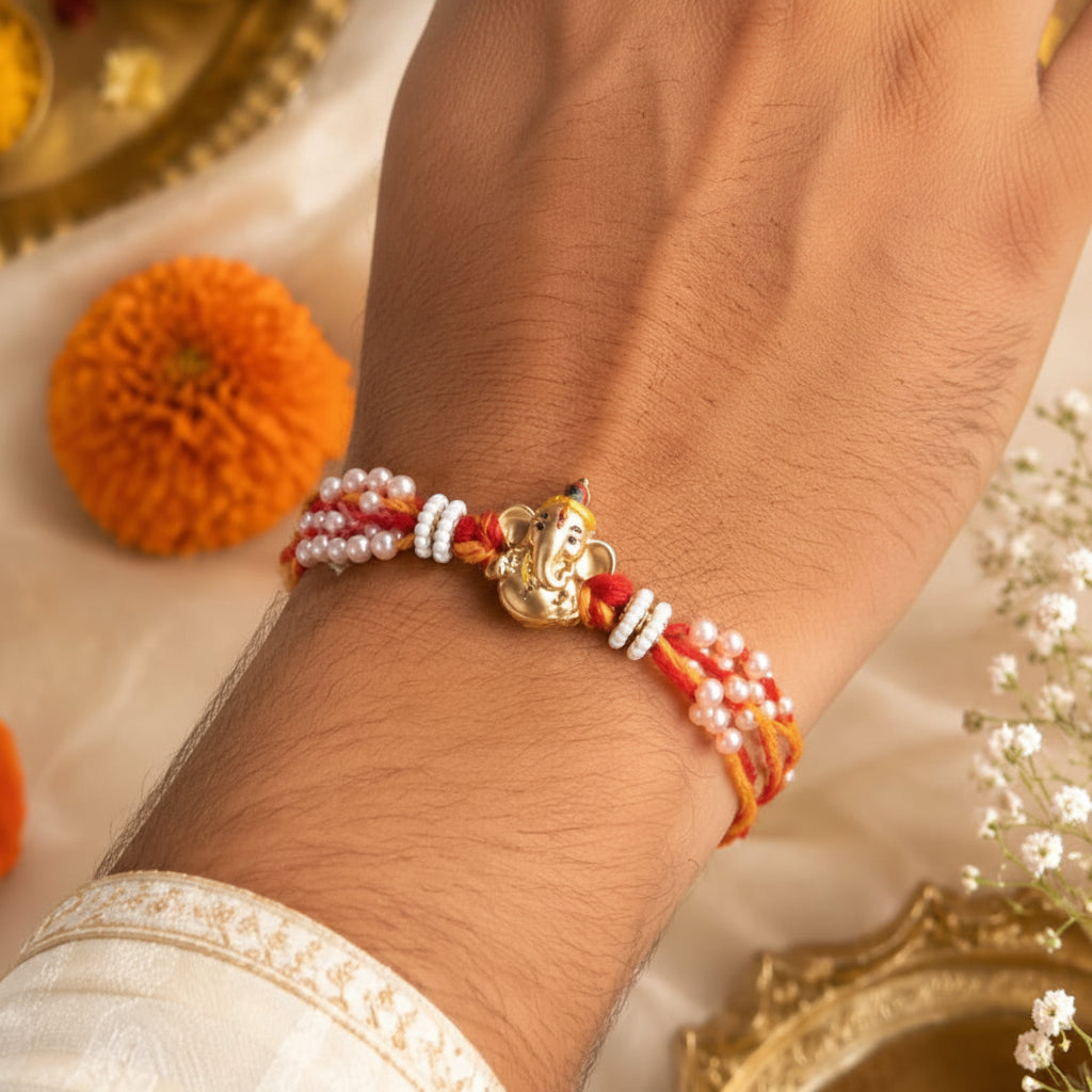 Ganpati Bappa Designer Rakhi