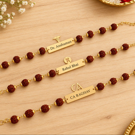 Professional Rudraksha Rakhi