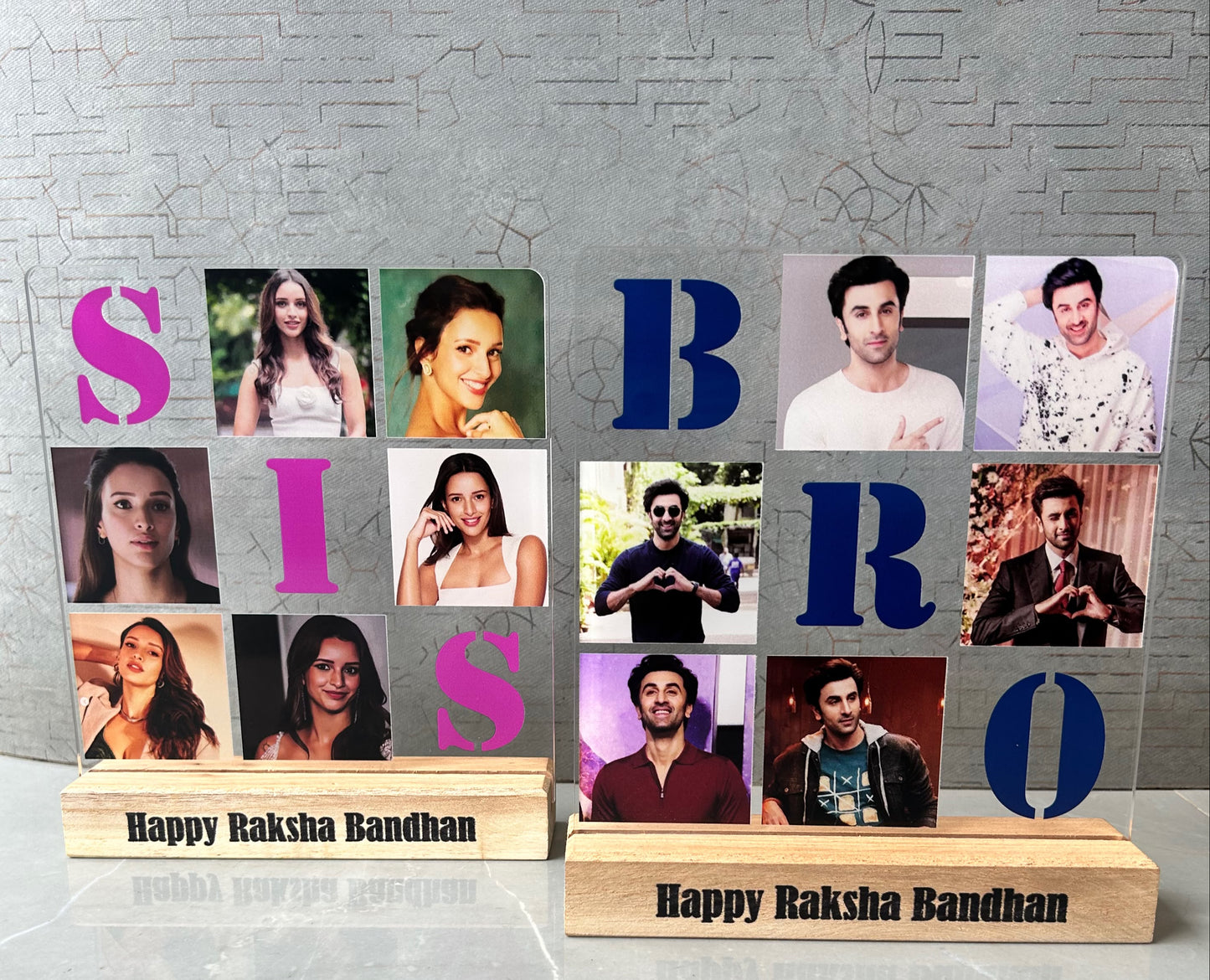 Personalised Siblings Table Top Frame