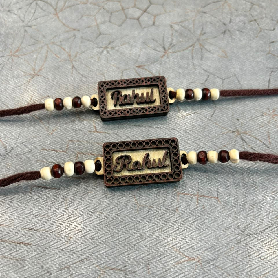 Personalised MDF Rakhi