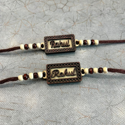 Personalised MDF Rakhi