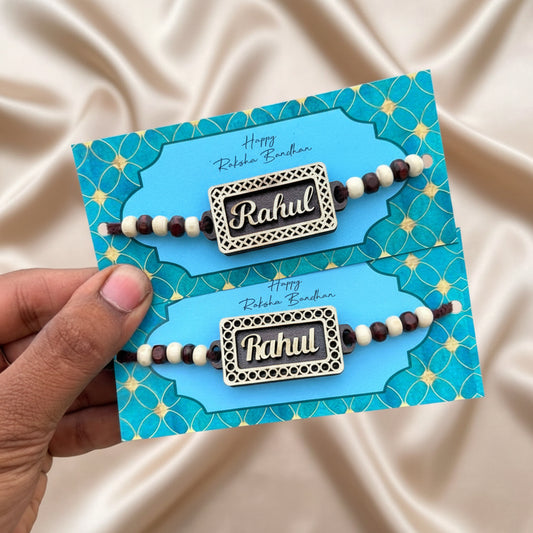 Personalised MDF Rakhi