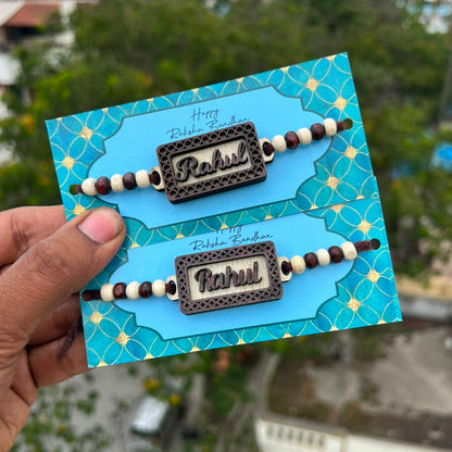 Personalised MDF Rakhi