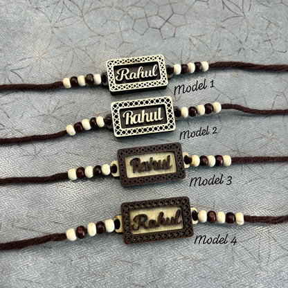Personalised MDF Rakhi