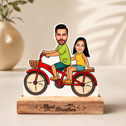 Personalised Caricature Table Top - Siblings Special