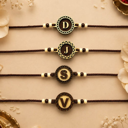 Personalised Monogram MDF Rakhi