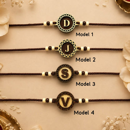 Personalised Monogram MDF Rakhi