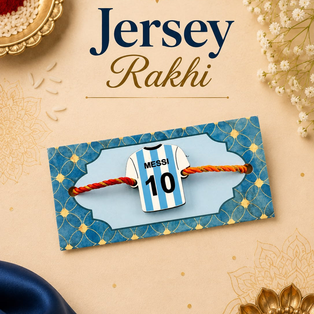 Personalised Jersey Rakhi