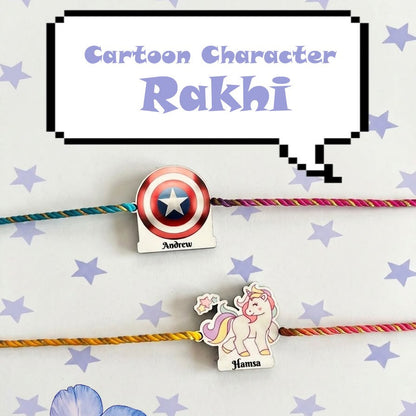 Cartoon Character Rakhis For Kids