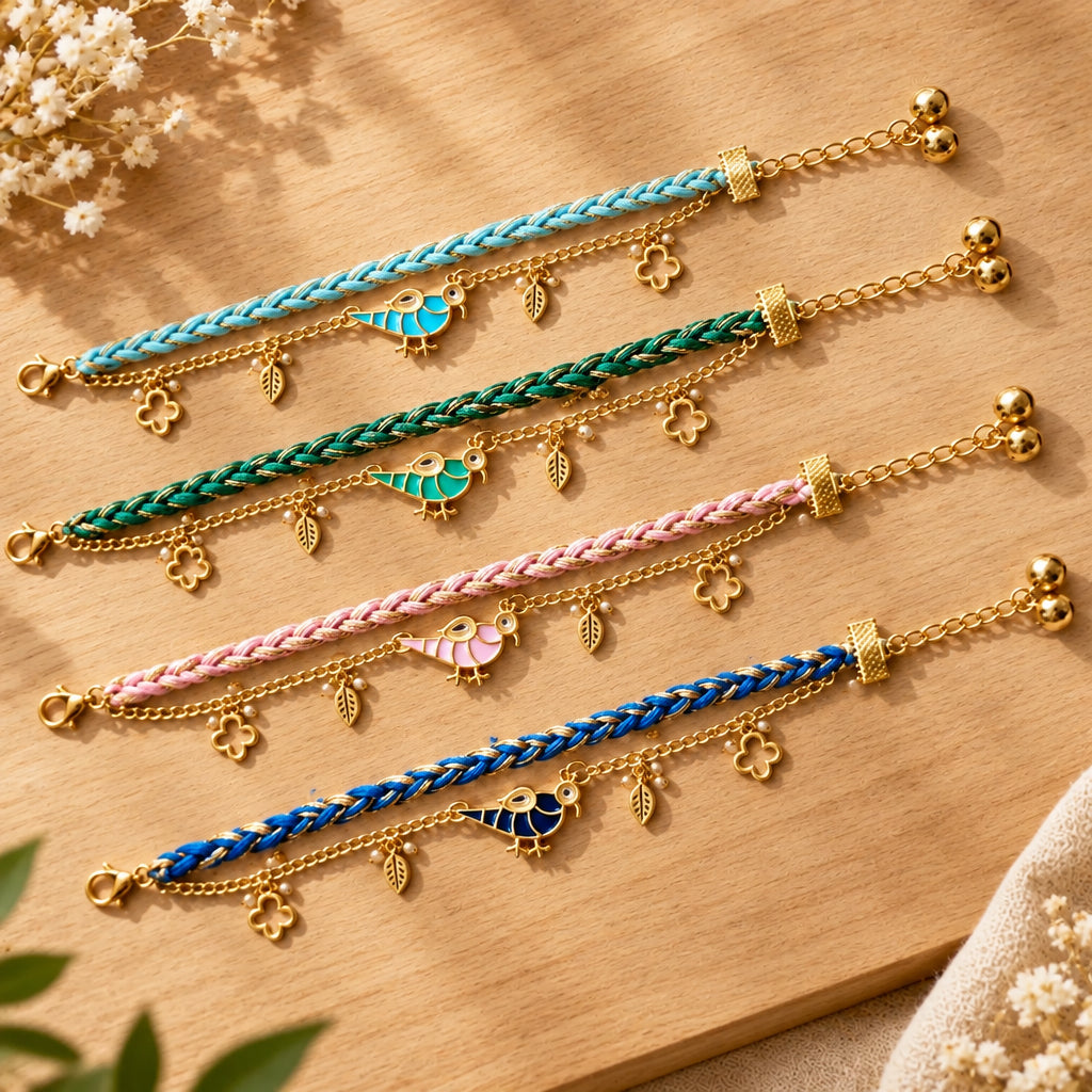 Bird Rakhi Couple Pair