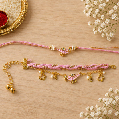 Bird Rakhi Couple Pair