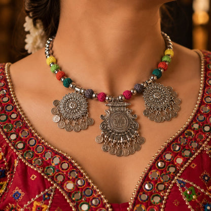 Designer Hasli Necklace – Navratri Festive Collection