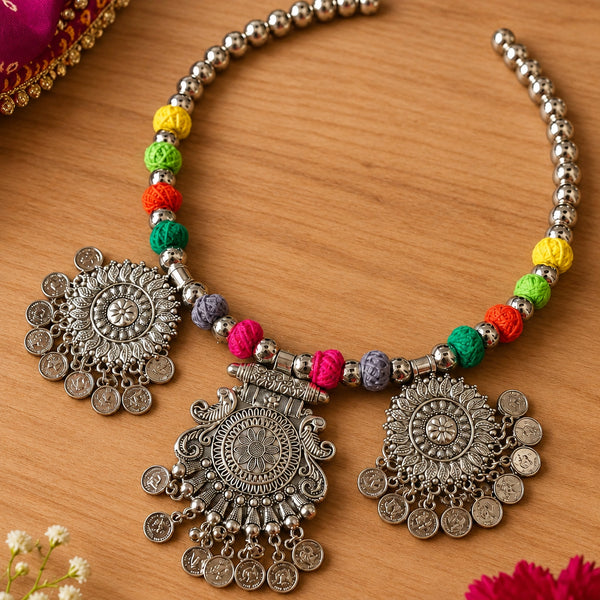 Designer Hasli Necklace – Navratri Festive Collection