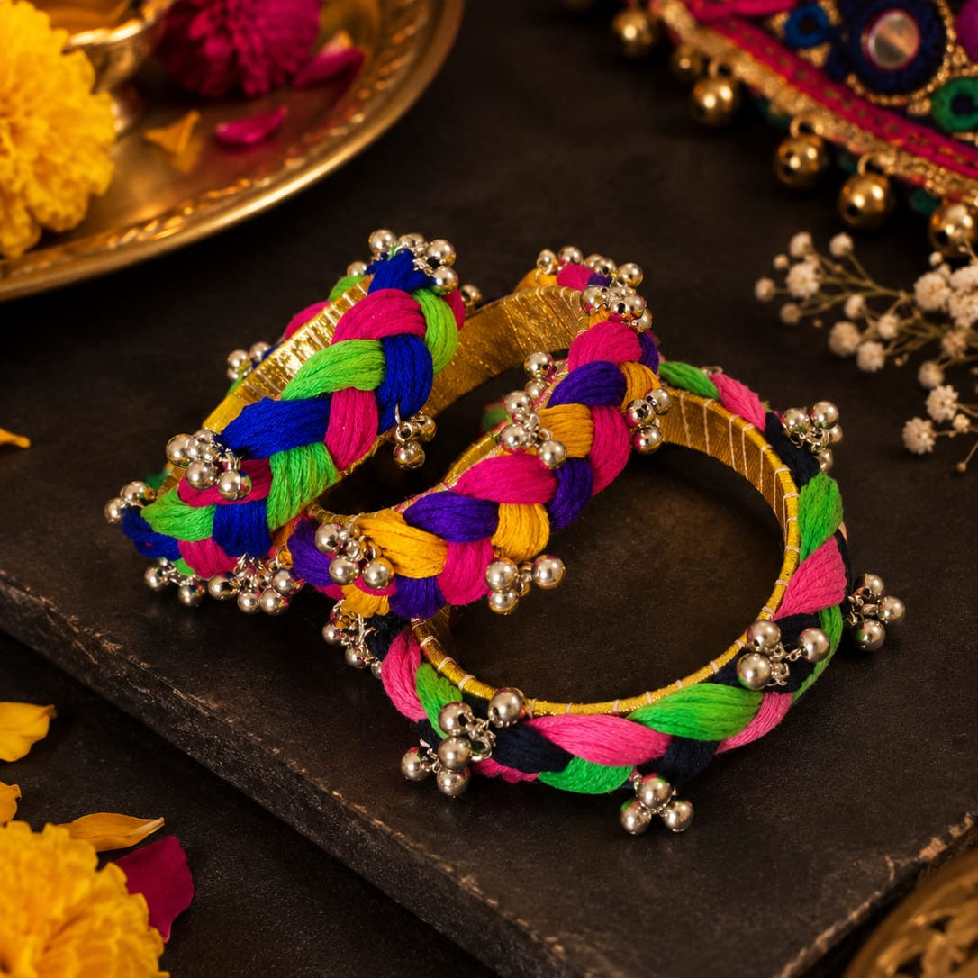 Adjustable Bracelet Kadas – Festive Special (1 Pair)