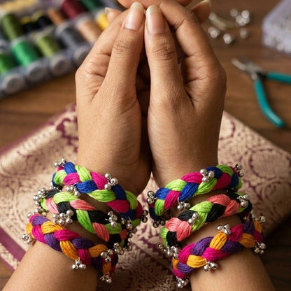 Adjustable Bracelet Kadas – Festive Special (1 Pair)
