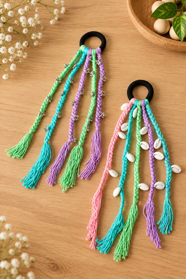 Handmade Colorful Braided Hair Bands